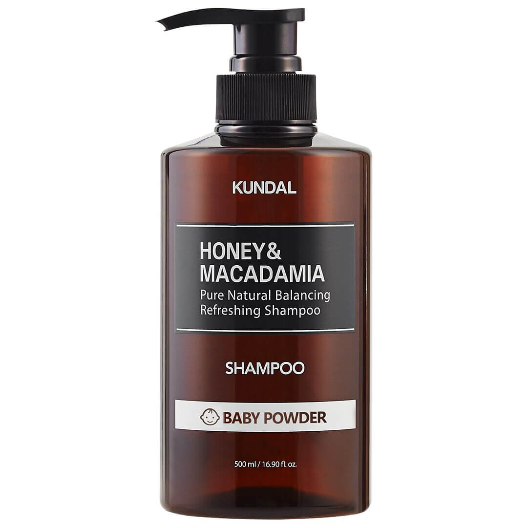 KUNDAL Honey & Macadamia Nature Shampoo, Baby Powder